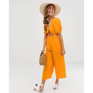 Front-Tie Jumpsuit
